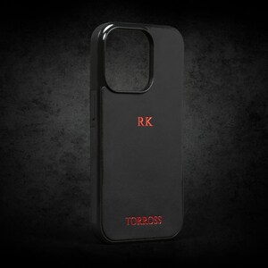Läderfodral för iPhone X, XS, XR, 11 Pro Max, 12 Pro Max, 13 Pro Max, 14 Pro Max, iPhone SE-skal, estetiskt telefonskal, anpassat iPhone-skal Black