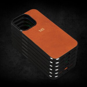 Läderfodral för iPhone X, XS, XR, 11 Pro Max, 12 Pro Max, 13 Pro Max, 14 Pro Max, iPhone SE-skal, estetiskt telefonskal, anpassat iPhone-skal bild 3