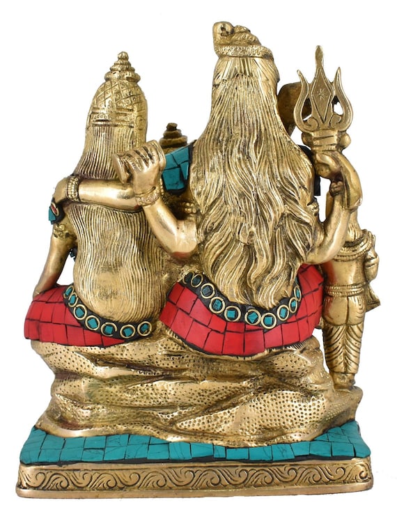 New Lord God Shiv Parvati Ganesha Shiv Parivar Idol Statue Figurine Gift 