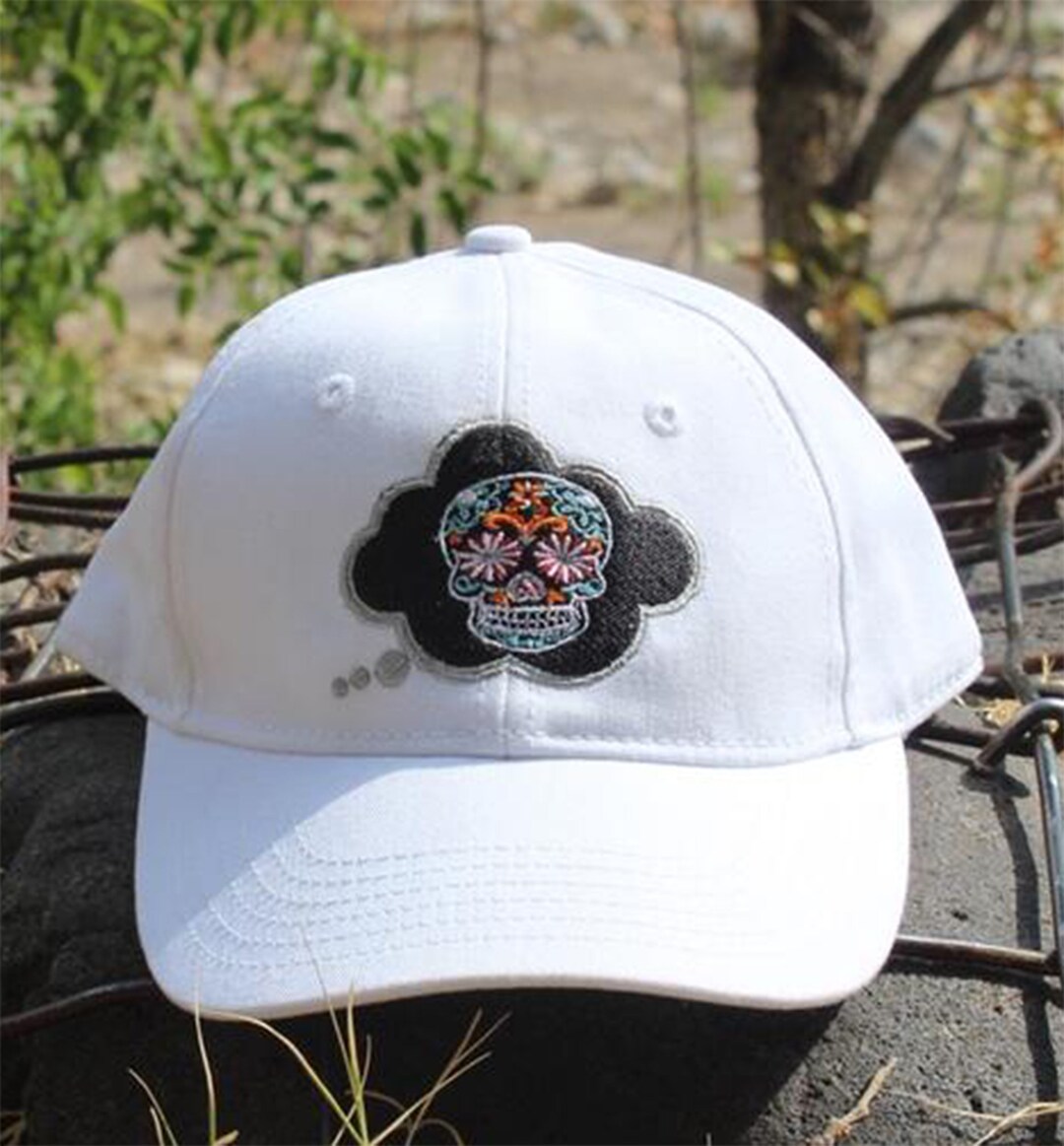 Sugar Skull Cap Dad Cap Halloween Custom Hats Dia De Los Muertos Mens