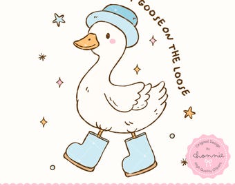 Silly Goose On The Loose PNG SVG, Silly Goose Meme Shirt, Silly Goose SVG file for Cricut funny svg Boy Goose shirt svg digital download