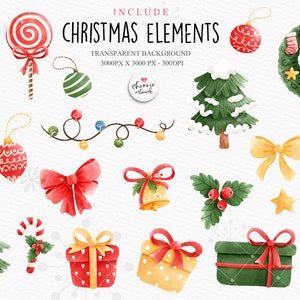 Christmas Clipart, Santa Claus Clipart, Christmas Santa PNG, Santa Clipart, Christmas Clipart image 9