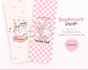 Silly Goose Bookmark, Cute Bookmark Silly Goose, Goose Bookmark, Booktrovert Bookmark, Funny Bookish Bookmarks, Bookish Girl Bookmarks