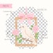 Bookish Garden Clipart, Cozy Pastel Book PNG, Vintage Floral Tea Cup ...