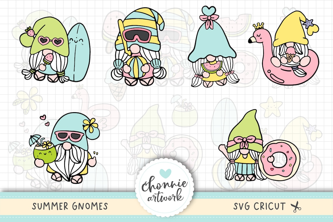 Download Summer Gnomes SVG Summer Gnomes SVG Bundle Gnomes SVG | Etsy