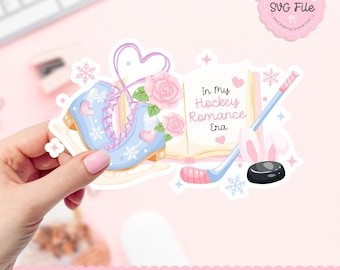 In My Hockey Romance Era PNG, Hockey Romance Sticker, Hockey Romance Book Sticker, Sports Romance Sticker, Hockey Romance Bookmarks