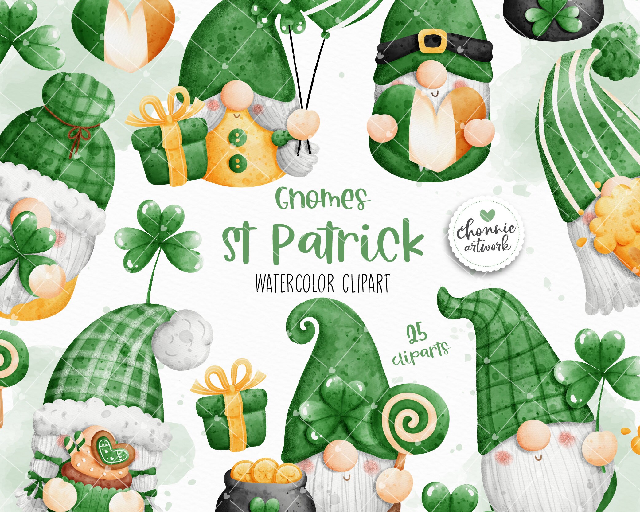Gnome Clipart Bundle, Holiday Gnome Clipart, Gnome Clipart, Gnome ...