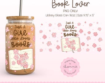 Coquette Book Cup Wrap, Book Lover Cup wrap, Bookish Wrap, Bookish Aesthetics, Aesthetic Bookish Stickers, Book Lover Gift Wrap
