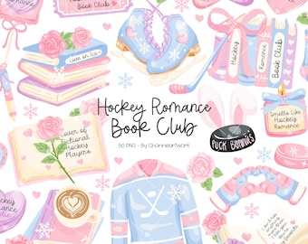 Eishockey Clipart, Eishockey Clipart Clipart, Hockeyschläger Clipart, Hockey Romantik Clipart, Sport Romantik Clipart, Eishockey Romantik Buchclub