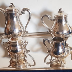 Authentic UNUSED Christofle Coffe/Tea Serving set