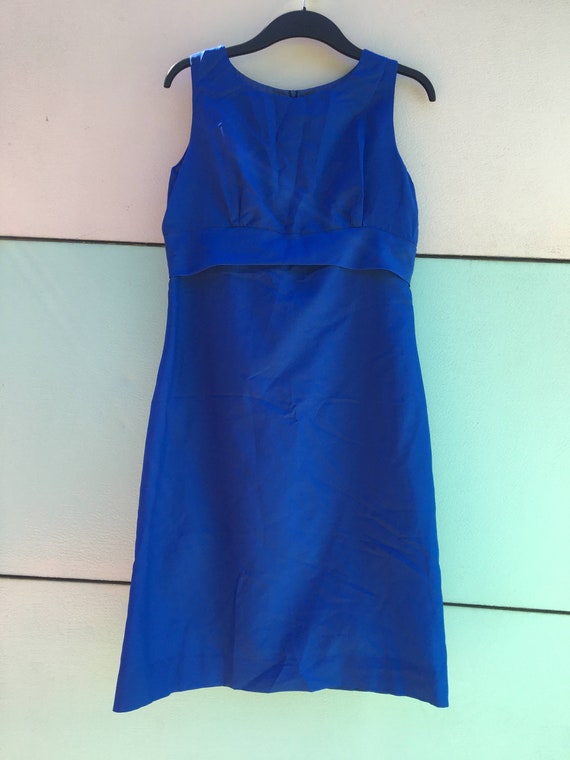 royal blue pencil dress