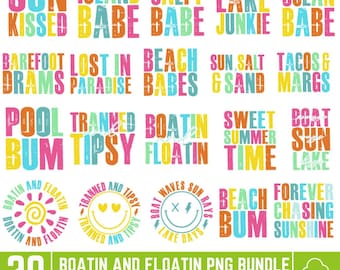 Boatin and Floatin Png bundle, summer png, boat babe png, pool png, river life png, lake lover png,Lake Life T-Shirt Png, Vacation Png