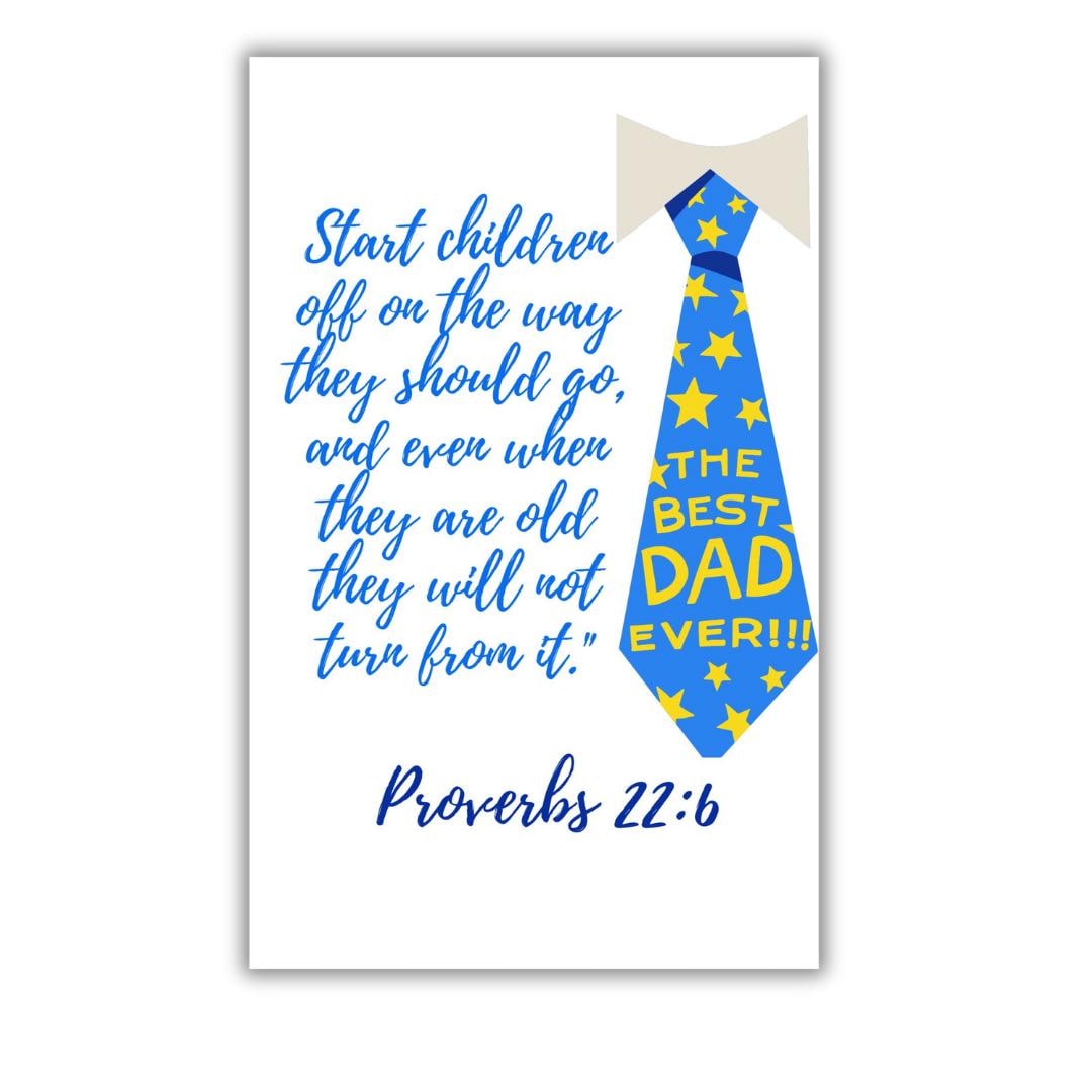 Father's Day Bible Verse Clip Art Bundle,scripture Cards,christian ...