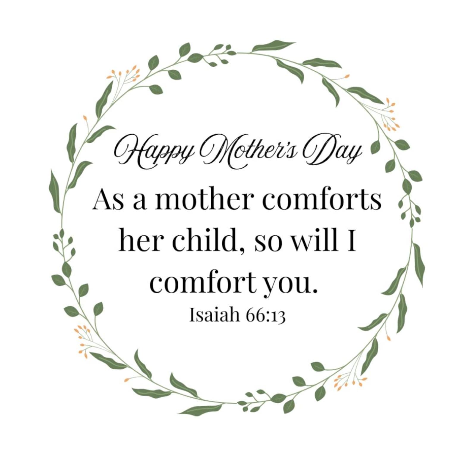 Floral Mothers Day Bible Verse Cards, Mother's Day Bible Cards ...