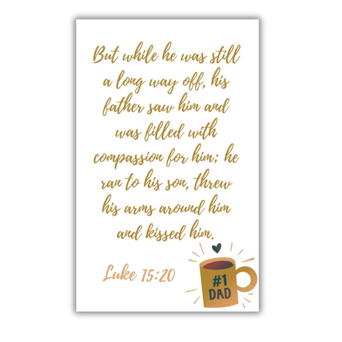 Father's Day Bible Verse Clip Art Bundle,scripture Cards,christian ...
