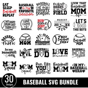Baseball Svg Bundle, Baseball Quotes svg, Baseball Font svg, Baseball Stitches svg, Baseball Mom, Baseball Heart Svg, Baseball Player Svg