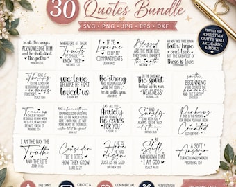 bible Scripture Quotes svg bundle, Scripture Svg,Faith Svg,Blessed Svg ,Bible Verse Svg ,Religious Svg,Christian svg  Boho Christian, Cricut