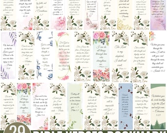 Bible Verses Bookmark png bundle, Inspirational Bookmark, Christian Inspirational Bookmarks, Bookmark Quote svg, Faith Bible Verse Png