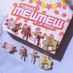 Tokyo Mew Mew Wave 2 Hard Enamel Pins