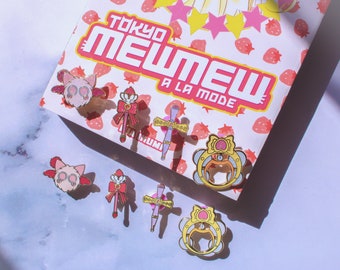 Tokyo Mew Mew Wave 2 Hårda Emaljnålar
