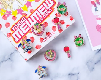 Tokyo Mew Mew hårda emaljnålar