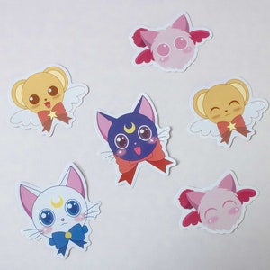 Magical Mascots 2.5&#39;&#39; Vinyl Sticker Set