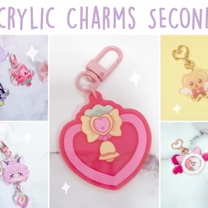 Acrylic Charms [SECONDS] Tokyo Mew Mew, CardCaptor Sakura and Cats.