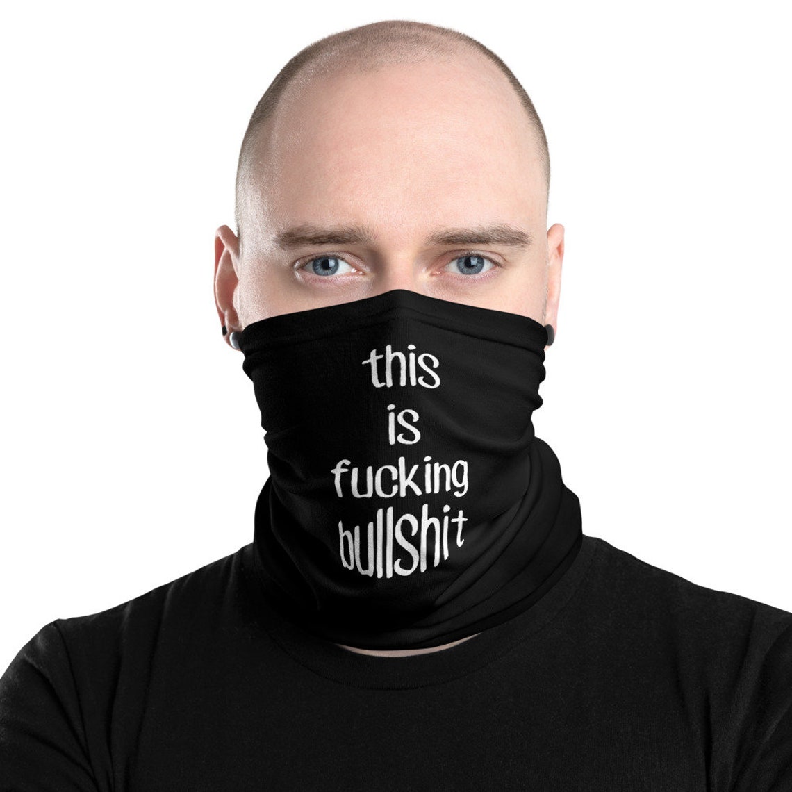 This Is Fucking Bullshit Lightweight Breathable Mask Face Etsy