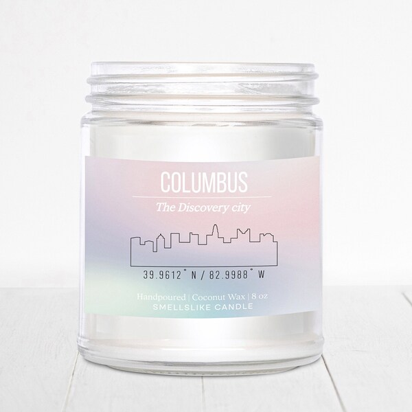 Columbus Ohio Candle Etsy