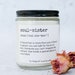 Soul Sister Gift Candle | Soul Sister Definition Candle | Birthday Gift for Best Friend | Funny Candle For Bestie | Gag Gift