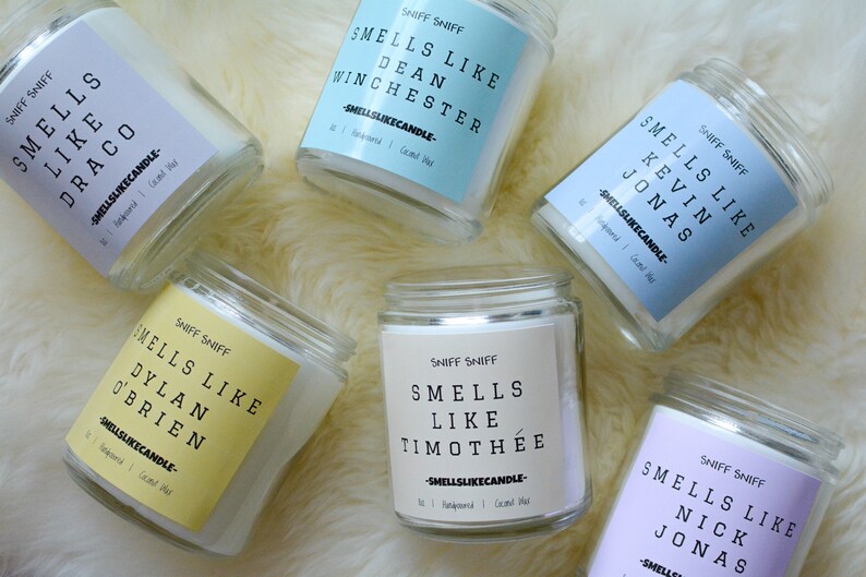 Smells Like Dylan O'brien Candle Pop Culture Gifts Etsy