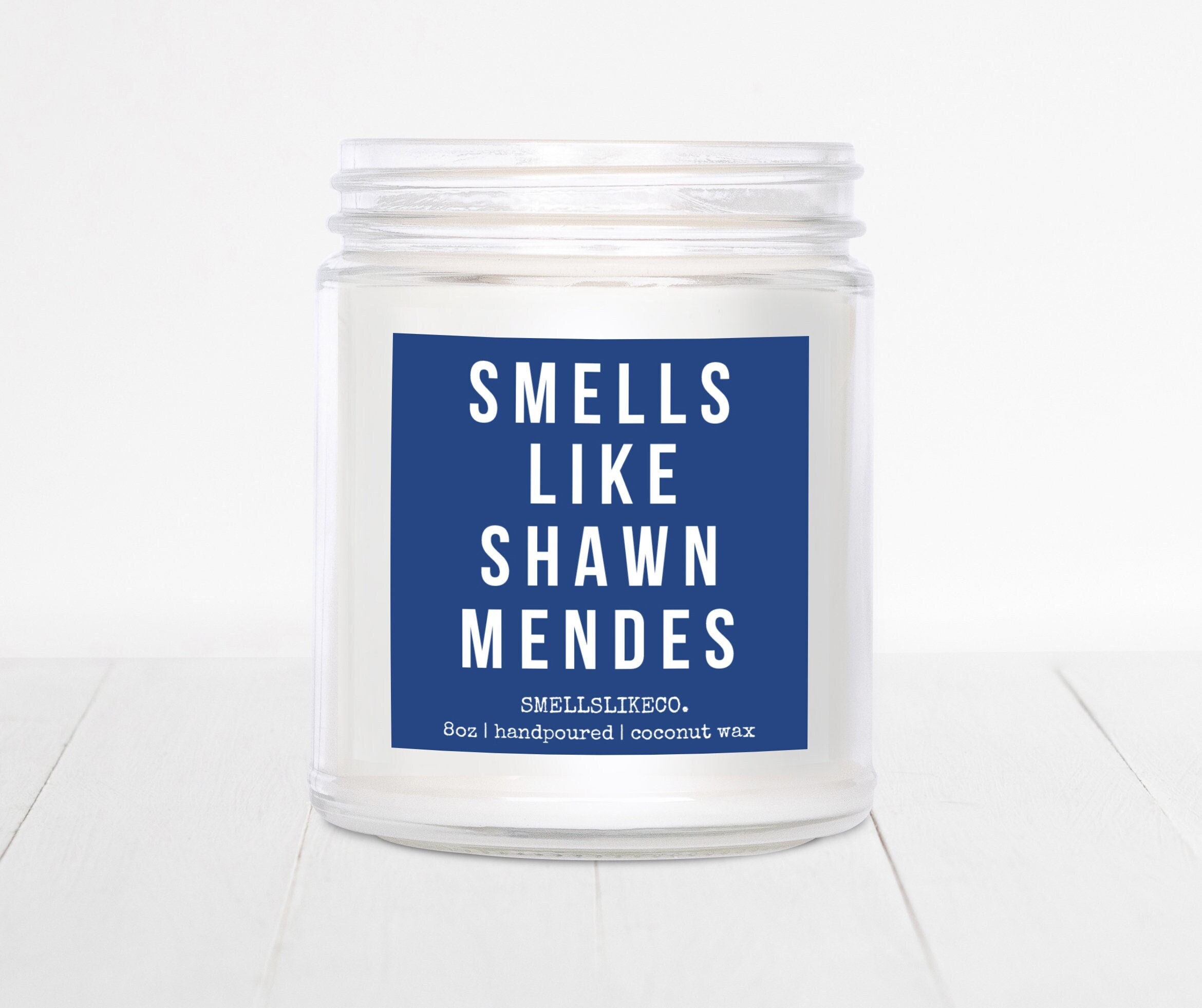 Smells Like Shawn Mendes Candle Pop Culture Gifts - Etsy