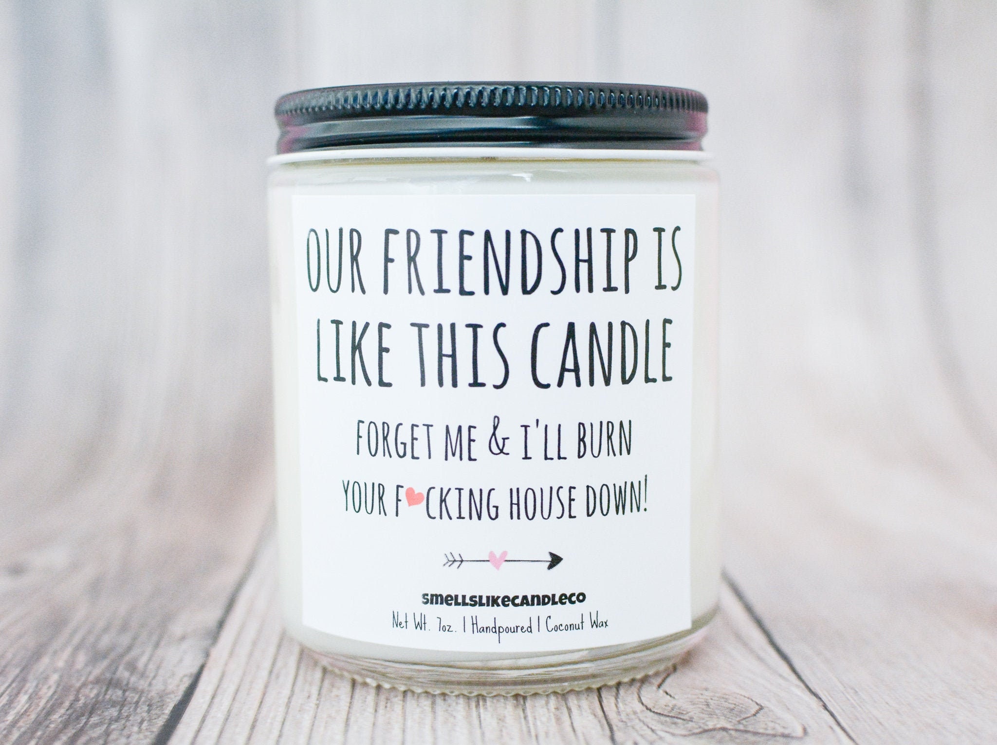 Our Friendship Is Like This Candle Best Friend Candle Gift Etsy Our Friendship Is Like This Candle Best Friend Candle Gift Etsy