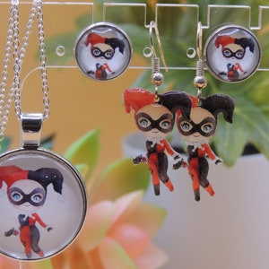 Handmade Harley Earrings and Necklace Set