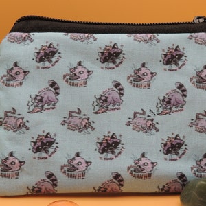 Trash Panda Zipper Pouch