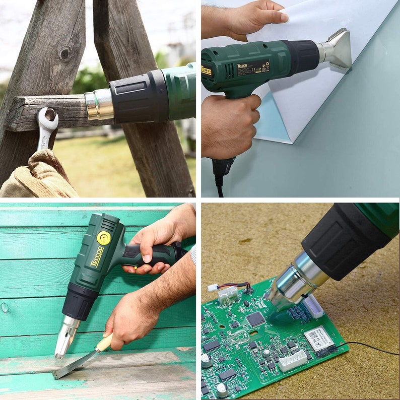 Heat Gun 1500W Professional Electric Hot Air Gun Variable Temperature