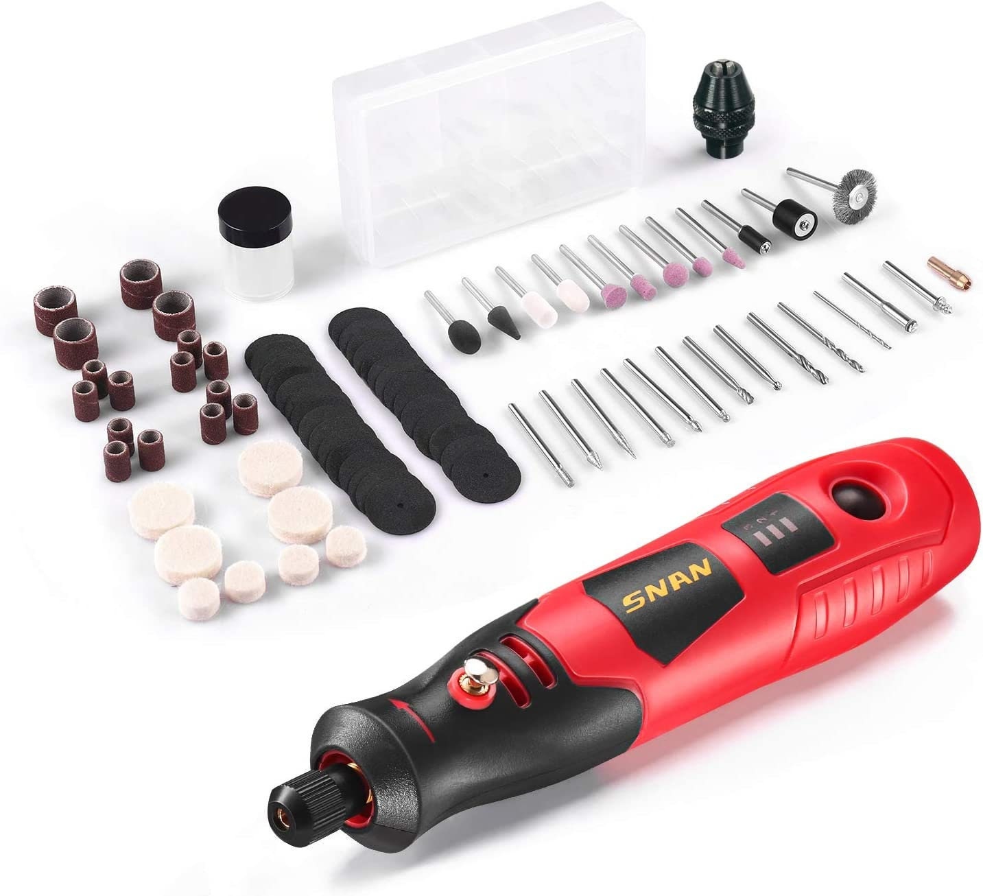 Cordless Rotary Tool Kit,1500mah With 80 Accessories 3.7V Li-ion