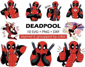 Download Deadpool Unicorn Svg Etsy