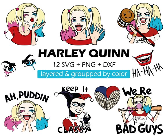 Free Free Harley Quinn Svg 412 SVG PNG EPS DXF File
