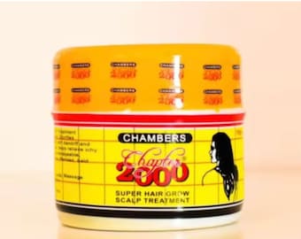 2 pieces Chambers Chapter 2000 super hair growth scalp treatment 160gx2 -Original brand