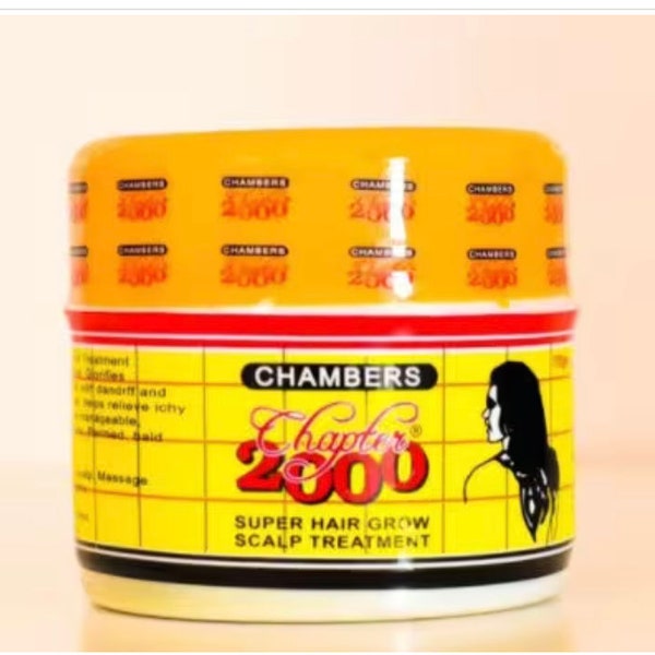 2 pieces Chambers Chapter 2000 super hair growth scalp treatment 160gx2- original brand