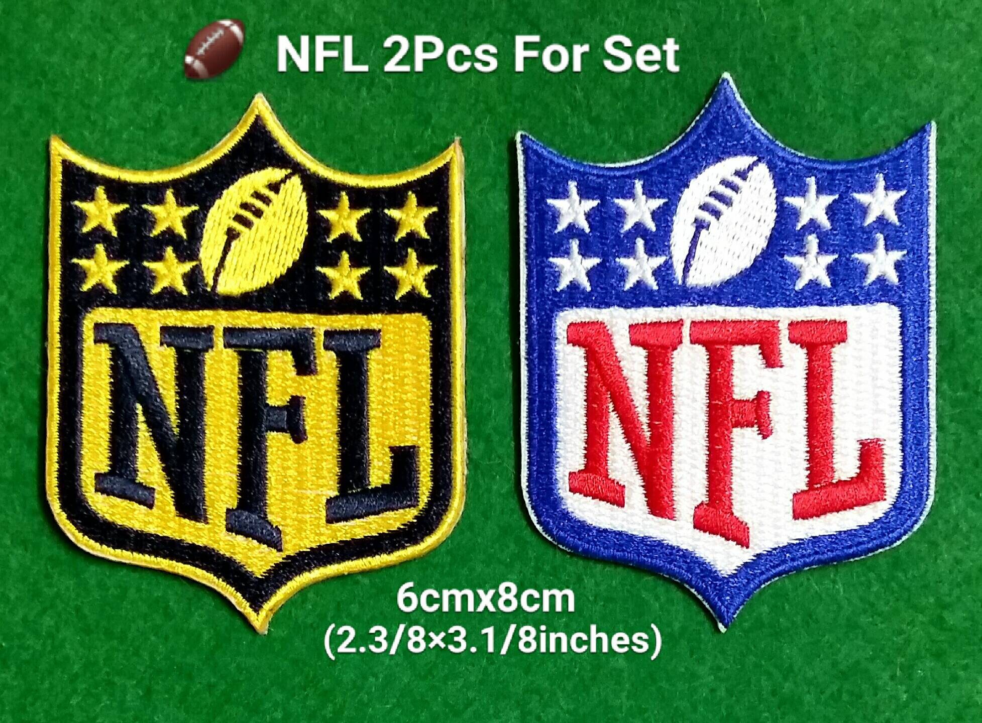 NFL Football 2pcs Patches Logo iron on sewing ondecorate Etsy