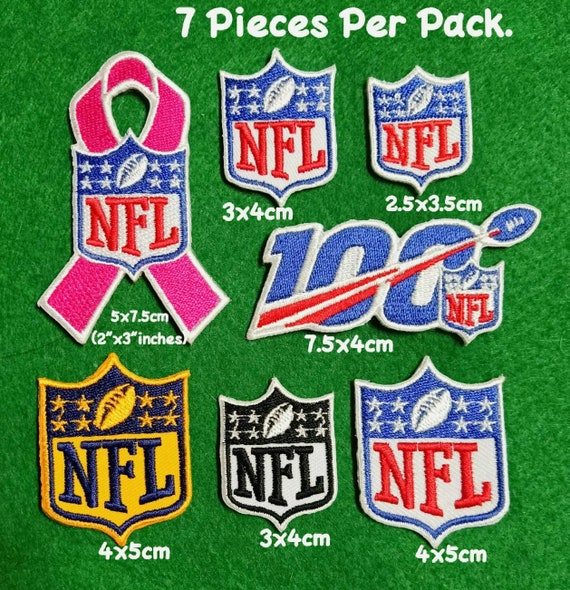 Football 7pcs Patches Logo iron on sewing ondecorate on Etsy