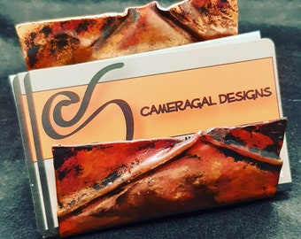 Copper Business card holder