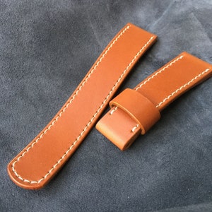 Badalassi Carlo Watch Strap Leather I Watch band size 18mm,20mm,22mm,24mm I personalized gifts I gifts for him