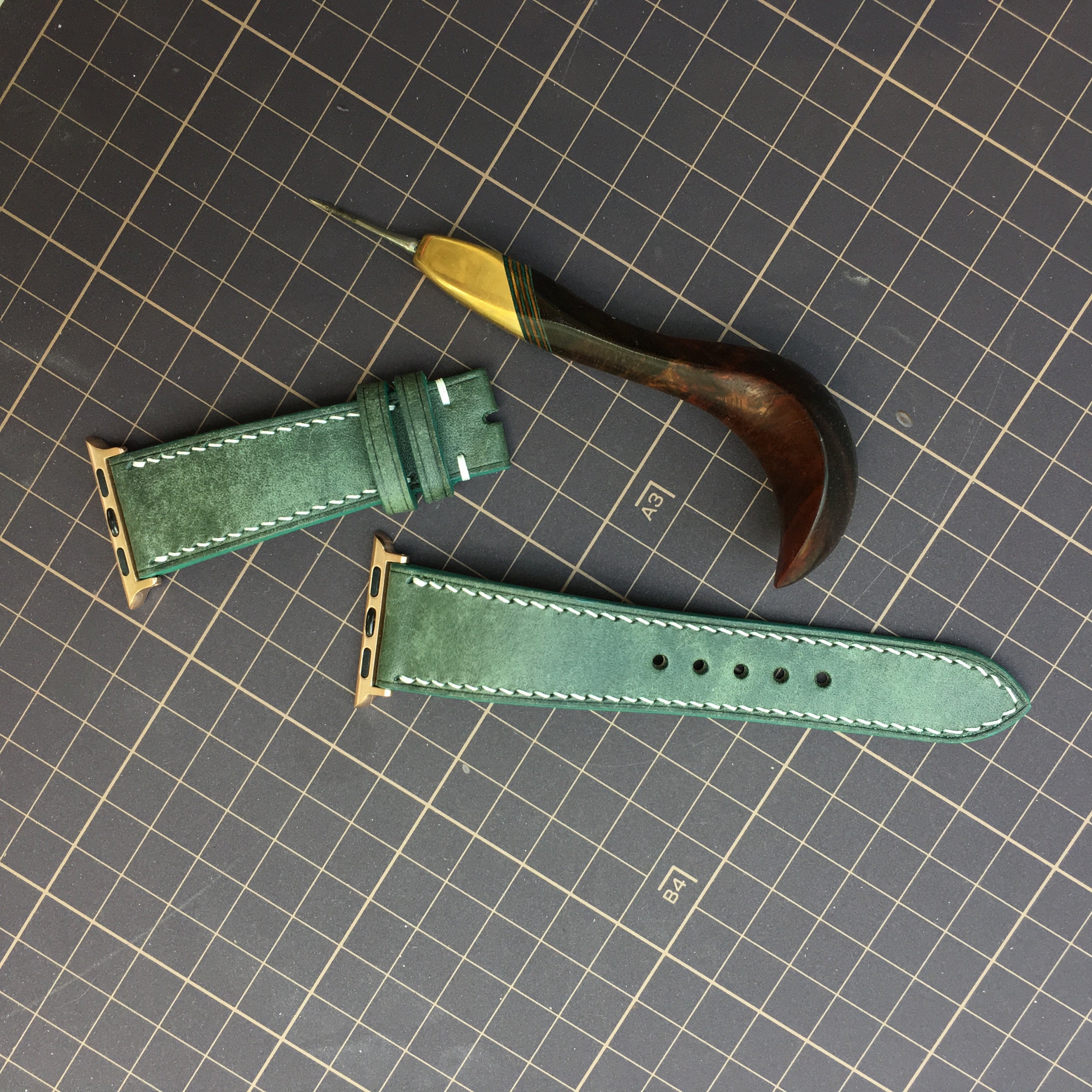 navy apple watch strap