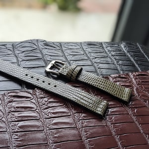 Lizard Leather Watch Strap I Watch band size 18mm,20mm,22mm,24mm
