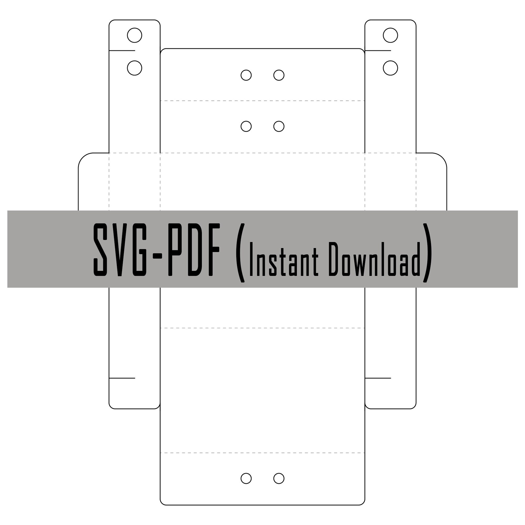 Downloadable Box Template Instant Download Cricut Box Etsy