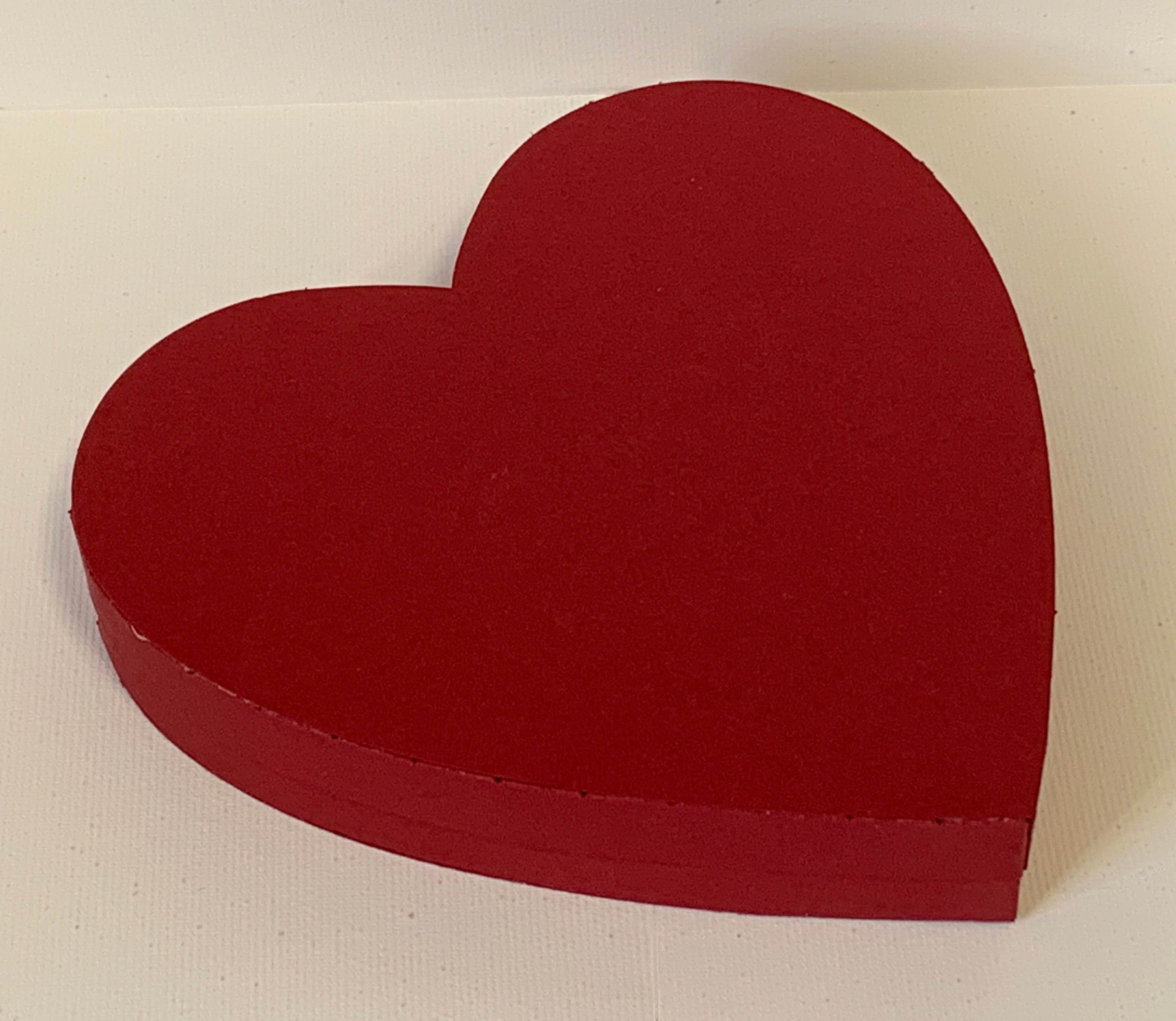 Heart Shaped Box Template, Gift Card Packaging (SVG, PDF)