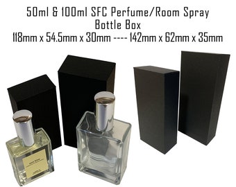 Perfume Bottle Box Template, 50ml 100ml, SVG PDF (Digital Download)